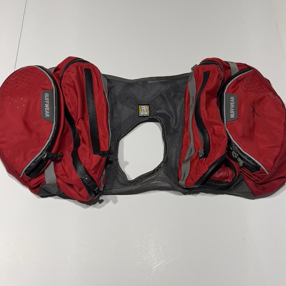 Ruffwear Palisades Dog Gear Pack Dual Saddlebags Medium No Harness, No Bladders
